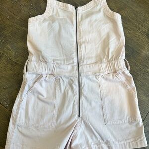 Abercrombie Girls Pink Sleeveless Jumper with Elastic Waist